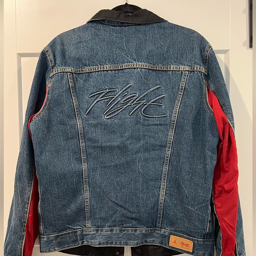 Jordan x Levi Flight Reversible Denim Jacket size Men’s Medium